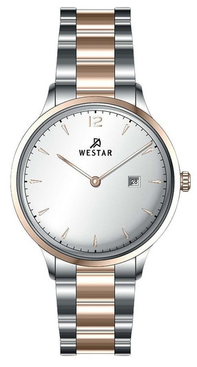 Westar Profile Stainless Steel Silver Dial Quartz 40218spn607 Women's Watch