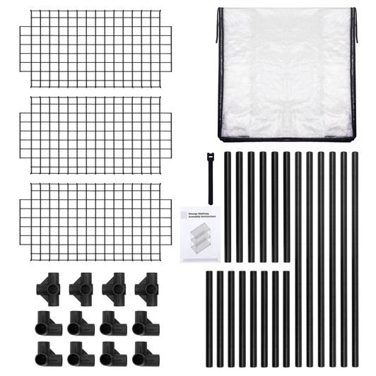 A2ZHOME 3-SHELF WIRE RACK(1PACK)