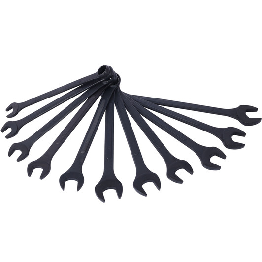 A2ZHOME Jumbo Combination Wrench Set extra large, Metric, 11-piece, 1-5/16'' to 2'',Black Oxide, with Pouch