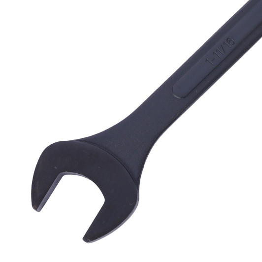 A2ZHOME Jumbo Combination Wrench Set Extra Large,10 PC SAE Black-Oxide Jumbo Combo Wrench Set 1-5/16" - 2" with pouch