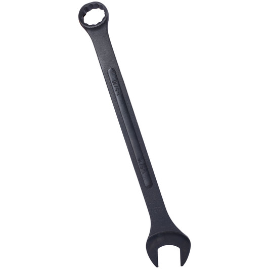 A2ZHOME Jumbo Combination Wrench Set Extra Large,10 PC SAE Black-Oxide Jumbo Combo Wrench Set 1-5/16" - 2" with pouch