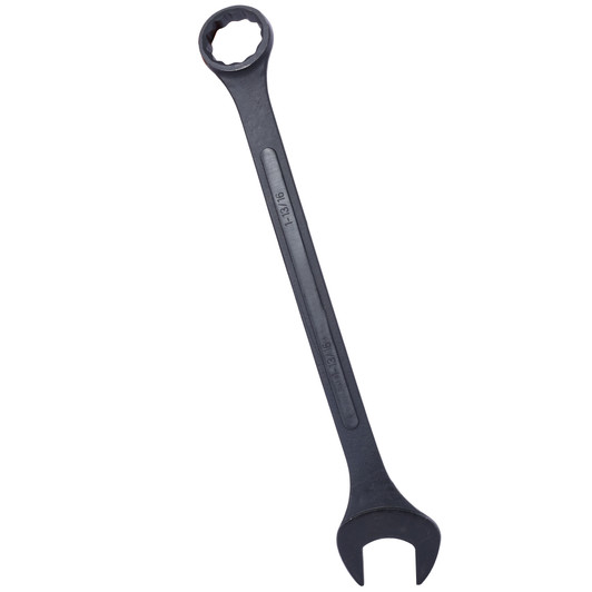 A2ZHOME Jumbo Combination Wrench Set Extra Large,10 PC SAE Black-Oxide Jumbo Combo Wrench Set 1-5/16" - 2" with pouch