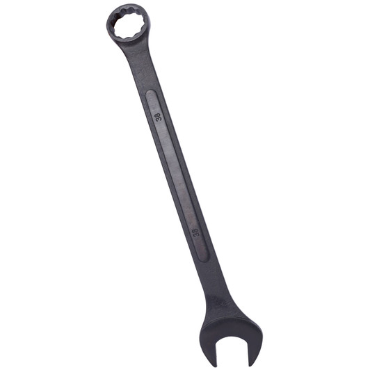 A2ZHOME Jumbo Combination Wrench Set extra large, Metric, 6-piece, 1-3/8'' to 2'',Black Oxide, with Pouch