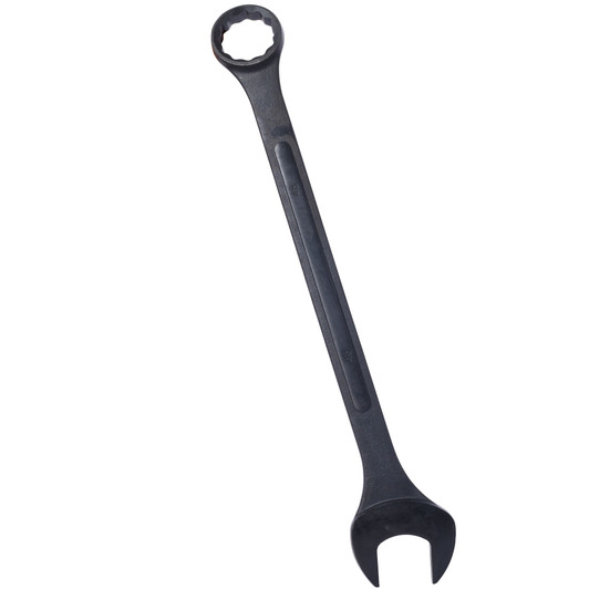 A2ZHOME Jumbo Combination Wrench Set extra large, Metric, 6-piece, 1-3/8'' to 2'',Black Oxide, with Pouch