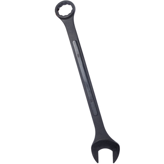 A2ZHOME Jumbo Combination Wrench Set extra large, Metric, 6-piece, 1-3/8'' to 2'',Black Oxide, with Pouch