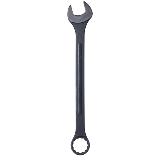 A2ZHOME Jumbo Combination Wrench Set extra large, Metric, 6-piece, 1-3/8'' to 2'',Black Oxide, with Pouch