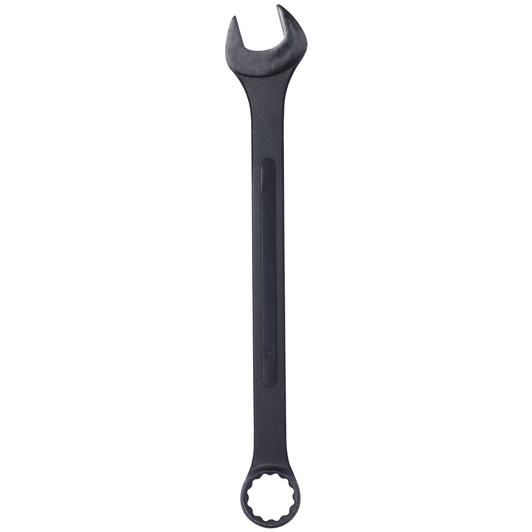 A2ZHOME Jumbo Combination Wrench Set extra large, Metric, 6-piece, 1-3/8'' to 2'',Black Oxide, with Pouch