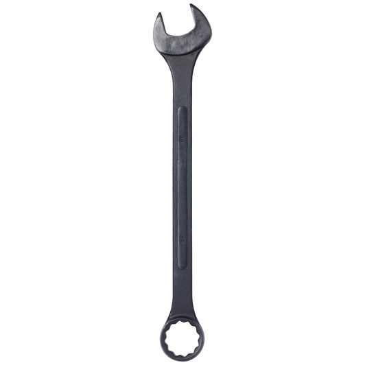 A2ZHOME Jumbo Combination Wrench Set extra large, Metric, 6-piece, 1-3/8'' to 2'',Black Oxide, with Pouch