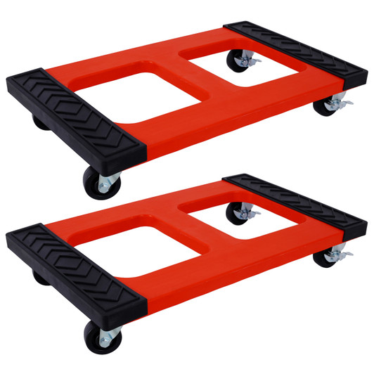A2ZHOME Poly Mover's Dolly - 1200-lb. Capacity 2pcs/set