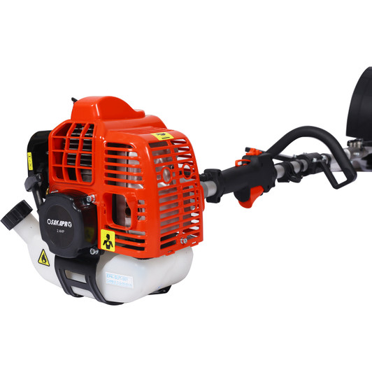 A2ZHOME Snow Sweeper GASOLINE POWERED PADDLE PRO,52CC 2 STROKE ,with 2pcs PADDLE 27.2x10.4" EPA