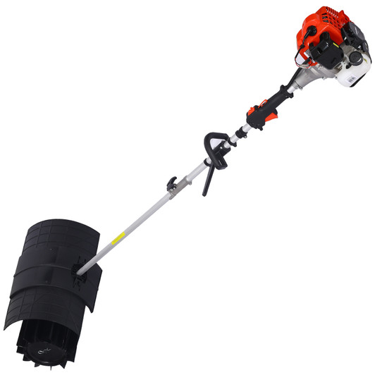 A2ZHOME Snow Sweeper GASOLINE POWERED PADDLE PRO,52CC 2 STROKE ,with 2pcs PADDLE 27.2x10.4" EPA