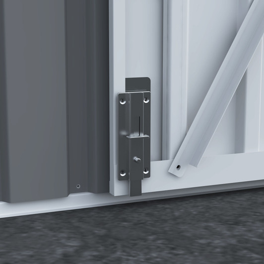 A2ZHOME 8X10FT Outdoor Storage Shed: Robust, Spacious, and Secure Storage Solution