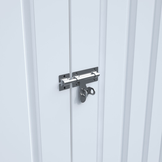 A2ZHOME 8X10FT Outdoor Storage Shed: Robust, Spacious, and Secure Storage Solution