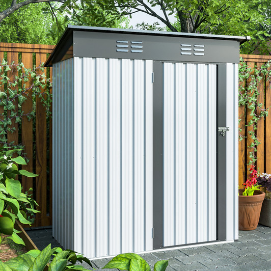A2ZHOME 5 x 3 Ft Outdoor Storage Shed: Compact and Durable Solution for Your Outdoor Storage Needs
