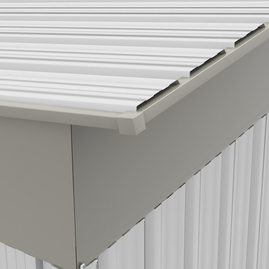 A2ZHOME 7' x 4' Metal Lean-To Garden Shed: Efficient and Stylish Outdoor Storage Solution