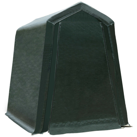 A2ZHOME Outdoor Carport Shed with Sidewalls and Waterproof Ripstop Cover: All-Weather Protection for Your Vehicles