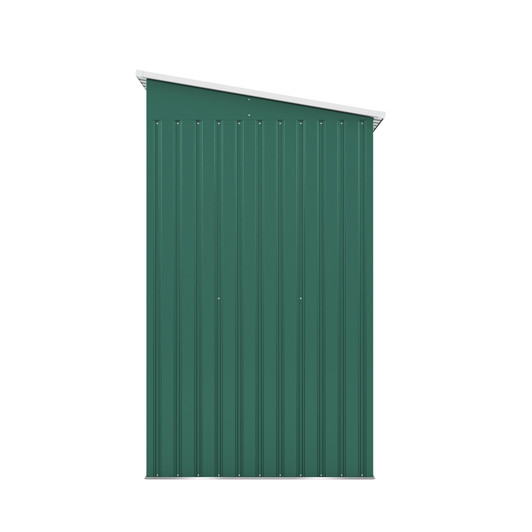 A2ZHOME 4.2'x9.1' Outdoor Storage Shed: Compact and Durable Storage Solution in Green