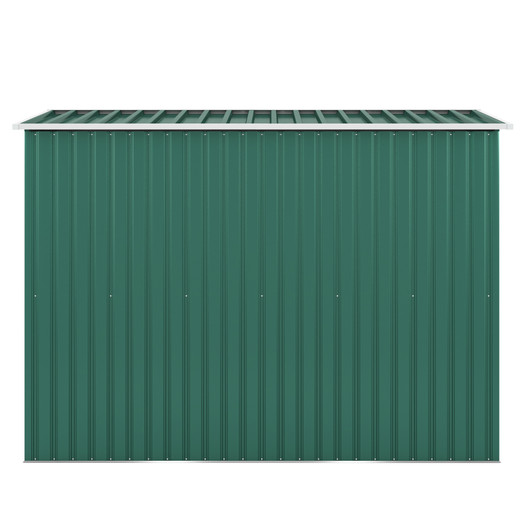 A2ZHOME 4.2'x9.1' Outdoor Storage Shed: Compact and Durable Storage Solution in Green