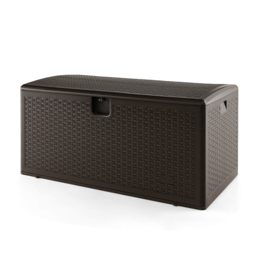 A2ZHOME 120 Gallon Outdoor Storage Box with Lockable Lid: Secure, Spacious, and Stylish Storage Solution