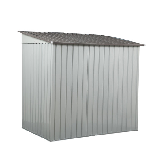 A2ZHOME 4 x 6 Ft Outdoor Storage Shed: Compact, Secure, and Stylish Metal Shed for Your Patio