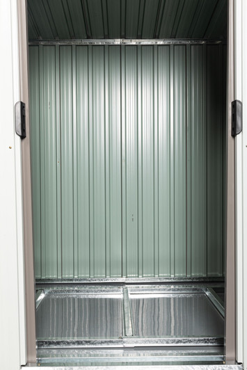 A2ZHOME 6ft x 4ft Outdoor Metal Storage Shed: Compact and Durable Storage Solution for Your Backyard