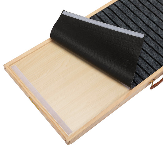 A2ZHOME 39" Long Wooden Pet Ramp: Folding Dog Cat Ramp with Height Adjustment and Non-Slip