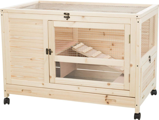 A2ZHOME Spacious Rabbit Cage - Comfortable and Secure Home for Your Furry Friend