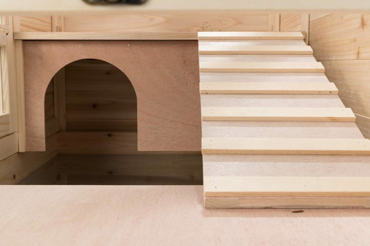 A2ZHOME Spacious Rabbit Cage - Comfortable and Secure Home for Your Furry Friend