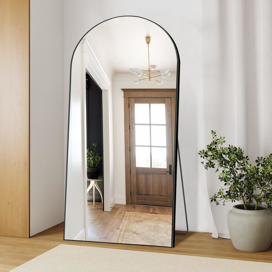 A2ZHOME 71x32 Inch Arch Full Length Mirror – Elevate Your Space with Modern Elegance
