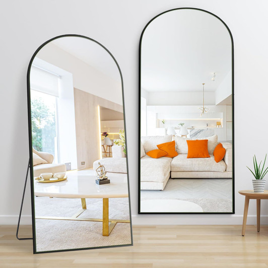 A2ZHOME 71x32 Inch Arch Full Length Mirror – Elevate Your Space with Modern Elegance