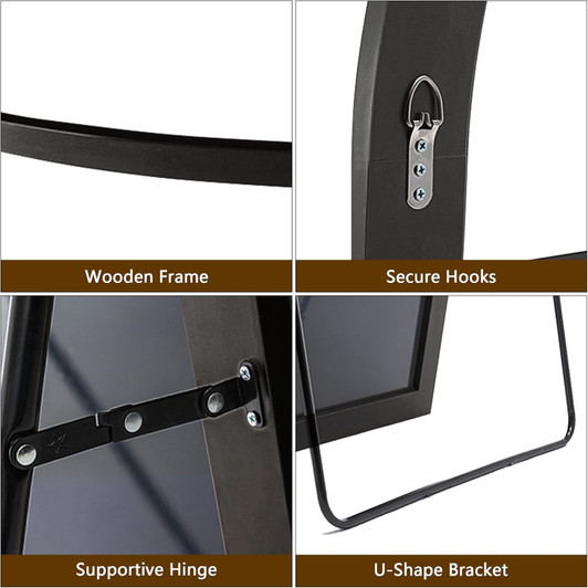 A2ZHOME 71x24 Inch Arch Full Length Mirror – Modern Design for Every Room