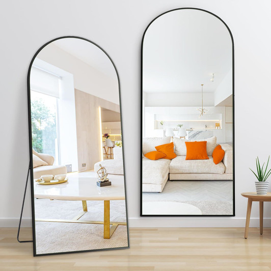 A2ZHOME 71x28 Inch Arch Full Length Mirror – Modern Elegance for Any Space
