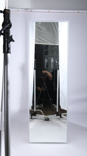 A2ZHOME Full Length Lighted Vanity Mirror, LED Wall-Mounted Body Mirror with Rounded Corners – Perfect for Bedroom, Living Room, Dressing Room, Hotel