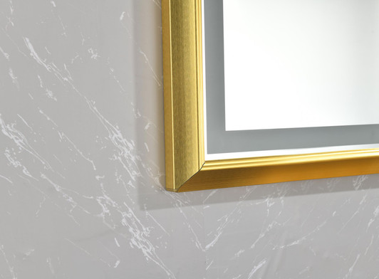 A2ZHOME 96" W x 48" H LED Lighted Bathroom Wall Mounted Mirror – High Lumen + Anti-Fog, Full-Length Mirror for Bedroom, Hair Salon