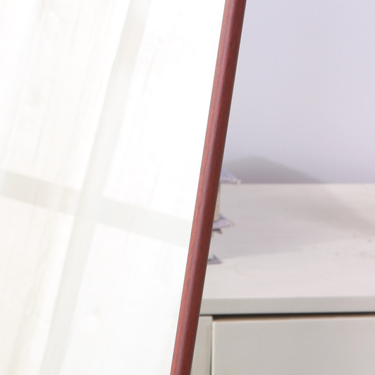 A2ZHOME 4th Generation Floor Standing Full-Length Mirror, 60" x 16.5", Wall Mounted for Bathroom, Bedroom, Foyer, Clothing Store