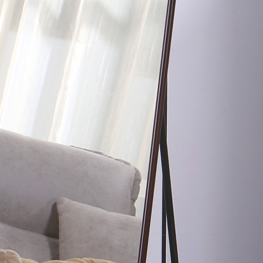 A2ZHOME 4th Generation Floor Standing Full-Length Mirror, 60" x 16.5", Wall Mirror for Bathroom, Bedroom, Foyer, Clothing Store