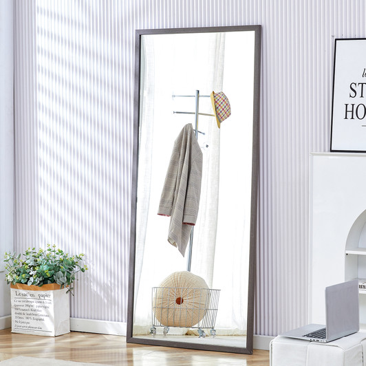 A2ZHOME Fourth Generation Solid Wood Frame Full-Length Mirror - 71" x 31.5"