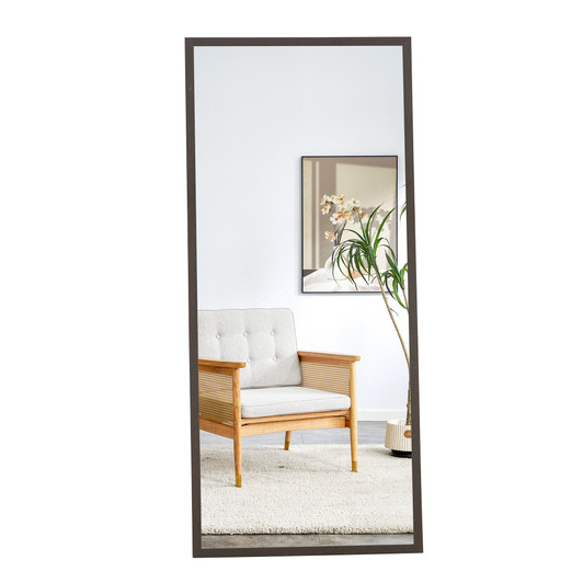 A2ZHOME Fourth Generation Solid Wood Frame Full-Length Mirror - 71" x 31.5"