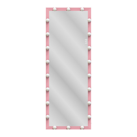 A2ZHOME Hollywood Full-Length Mirror with Lights - Full Body Vanity Mirror with 3 Color Modes