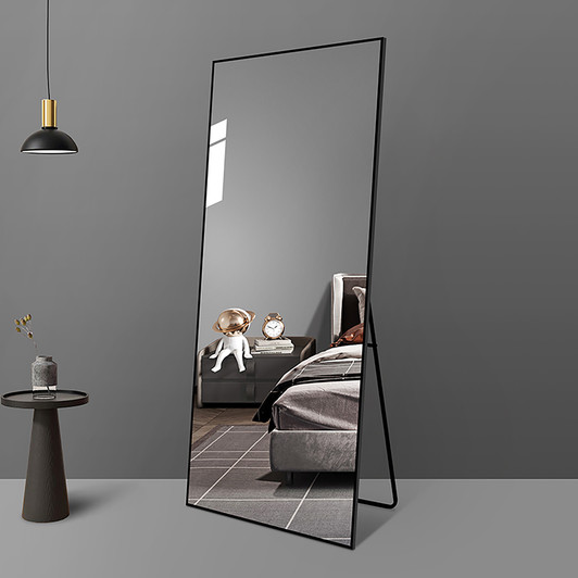 A2ZHOME 65" x 24" Floor Mirror - Ultra-Thin Aluminum Alloy Frame