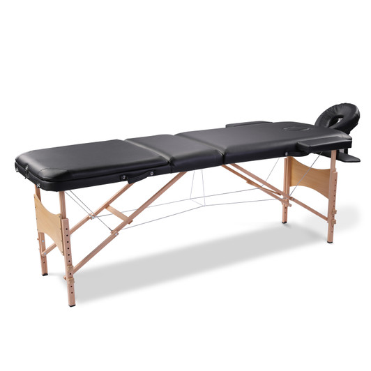 A2ZHOME  Portable Massage Table - Height Adjustable Massage Bed with Carrying Case, Lash Bed & SPA Table with Face Cradle