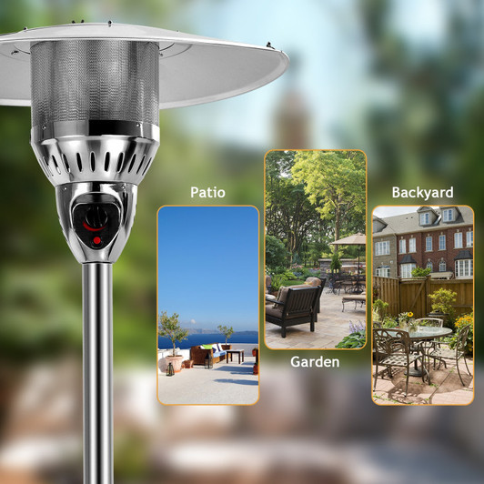 A2ZHOME  48,000 BTU Patio Heater with Simple Ignition System