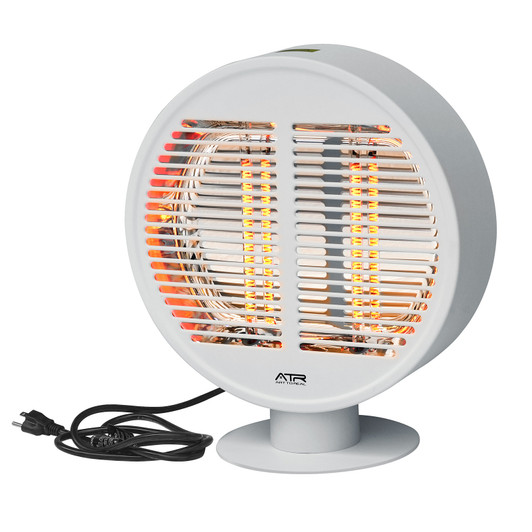 A2ZHOME Electric Patio Heater, Outdoor Infrared Tabletop Heater, Portable Freestanding, IP54 Waterproof, 1000W