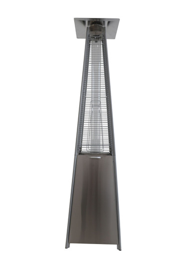 A2ZHOME 40,000 BTU Propane Standing Patio Heater, Stainless Steel