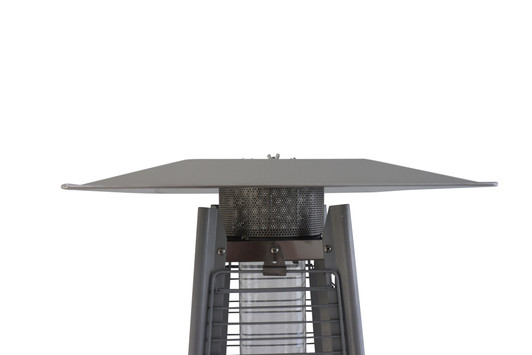 A2ZHOME 40,000 BTU Propane Standing Patio Heater, Stainless Steel