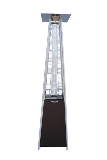 A2ZHOME 40,000 BTU Propane Standing Patio Heater, Stainless Steel