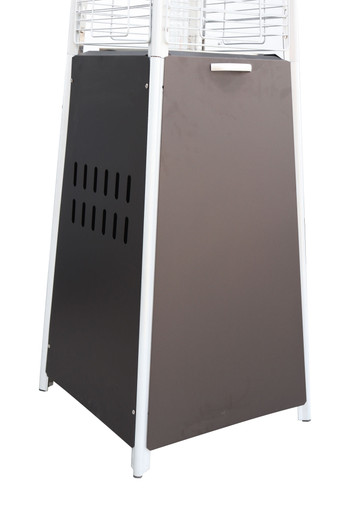 A2ZHOME 40,000 BTU Propane Standing Patio Heater, Stainless Steel