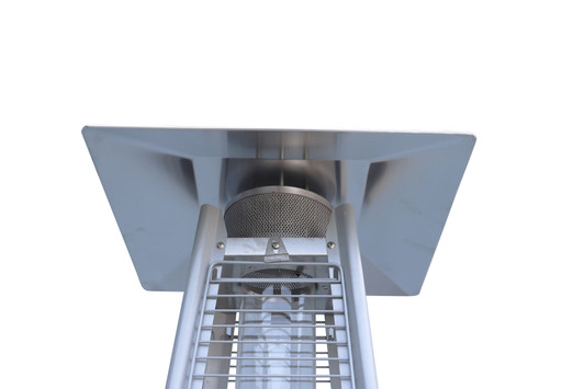A2ZHOME 40,000 BTU Propane Standing Patio Heater, Stainless Steel