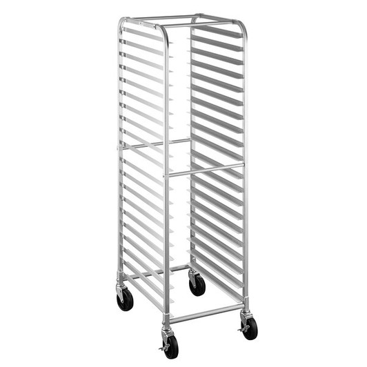 a2zhospo 20 Pan End Load Bun / Sheet Pan Rack - Unassembled