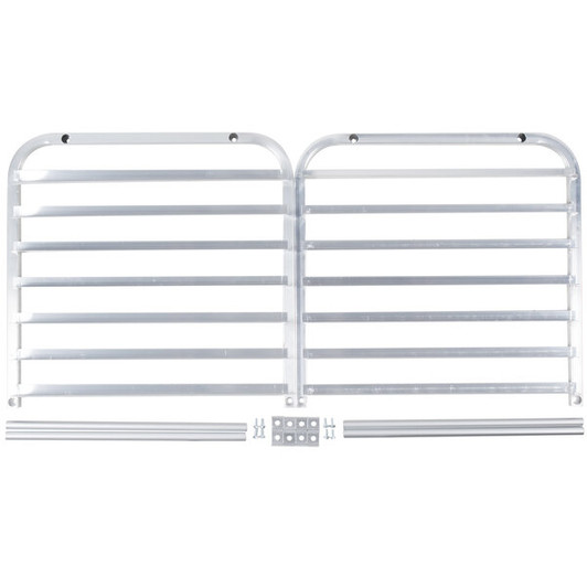 a2zhospo 7 Pan End Load Countertop Bun / Sheet Pan Rack - Unassembled